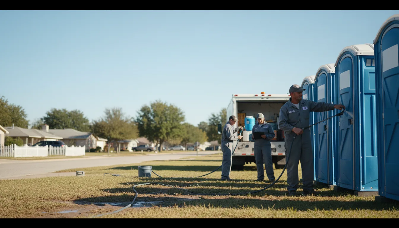 Long-Term Portable Toilet Rental in Lovejoy, GA near me